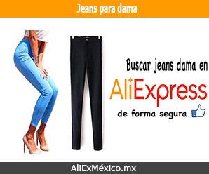 Comprar jeans para dama en AliExpress