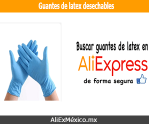 Comprar guantes de látex desechables en AliExpress