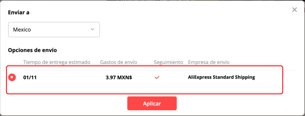 Google Chromecast en AliExpress