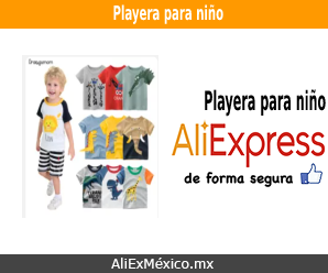 Comprar playera para niño en AliExpress