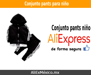 Como comprar conjunto pants para niño en AliExpress