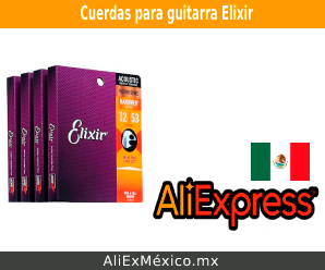 Comprar cuerdas para guitarra Elixir en AliExpress México