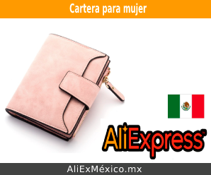 ¿Puedo comprar cartera para mujer en AliExpress México?