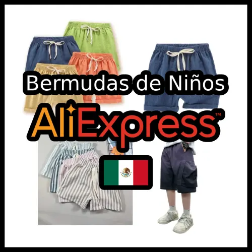 bermudas para niños en AliExpress México