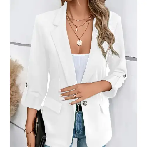 blazer blanco de mujer en AliExpress México