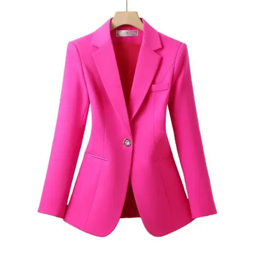 blazer lila mujer en AliExpress México