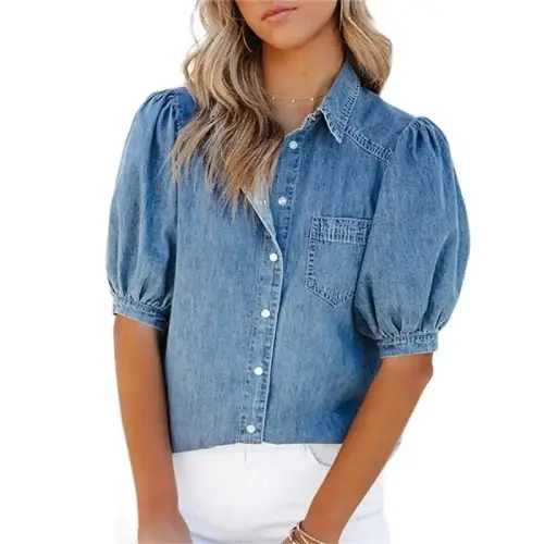 camisas de mezclilla para mujer en AliExpress México