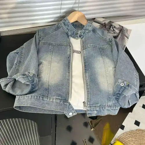 chaqueta de mezclilla para niño en AliExpress México