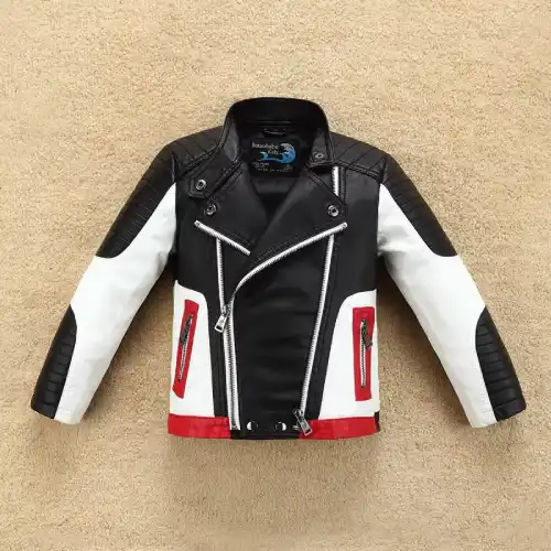 chaqueta de piel para niño en AliExpress México
