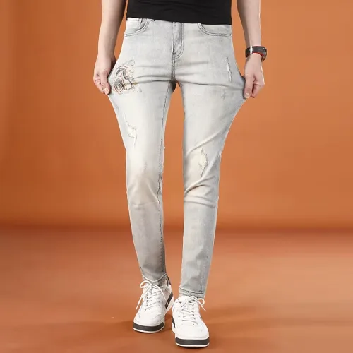 jeans cropped hombre en AlIExpress México