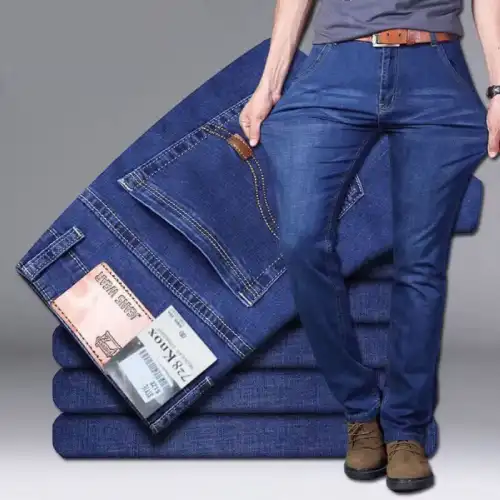 jeans mezclilla clásicos para hombre en AliExpress México