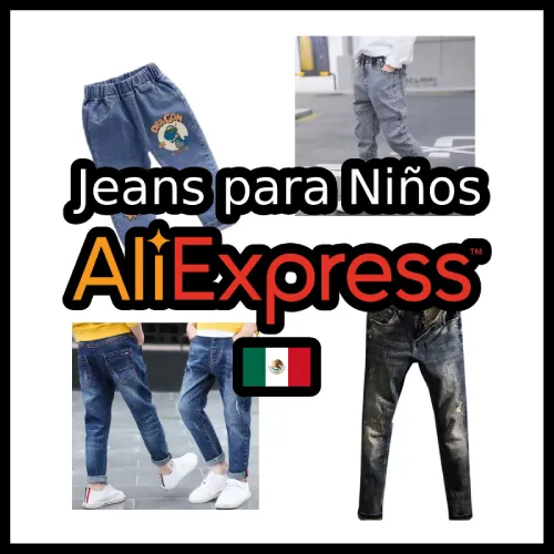 jeans para niños en AliExpress México