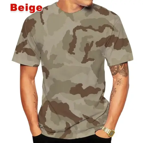 playera de camuflaje para hombre en AliExpress México