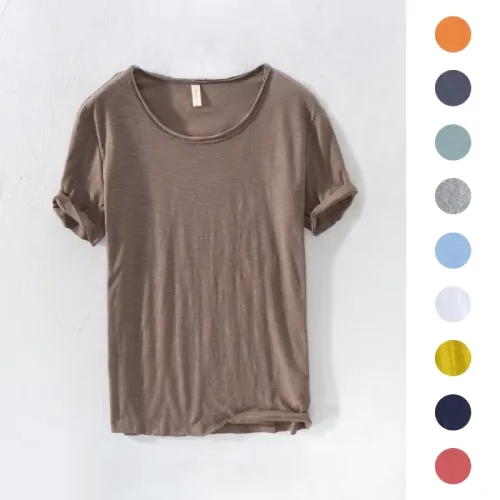 playera básica para hombre en AliExpress México