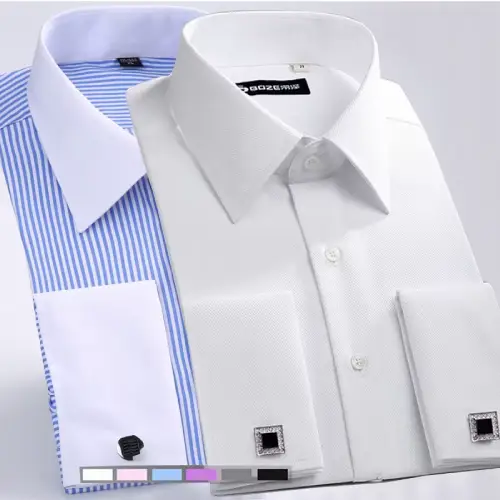 camisa elegante de hombre en AliExpress México