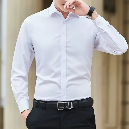 camisa manga larga de hombre en AliExpress México