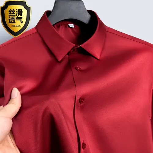 camisa roja de hombre en AliExpress México