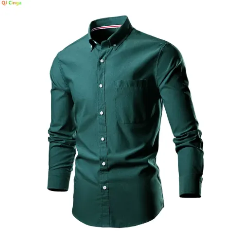 camisa verde de hombre en AliExpress México