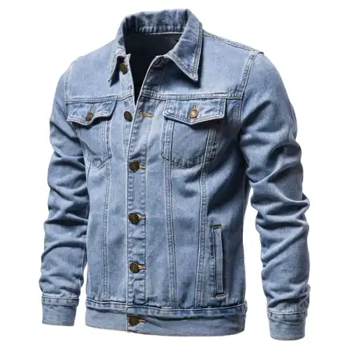 chamarra de mezclilla para hombre en AliExpress México