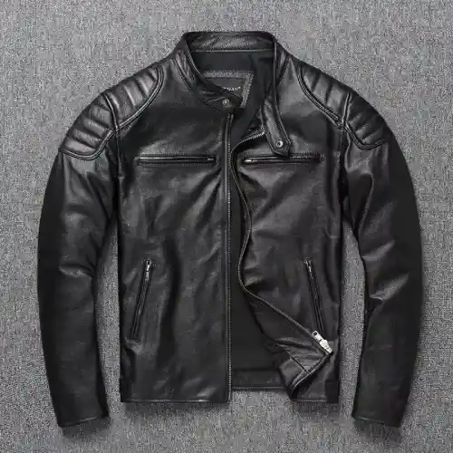 chamarras de piel para hombre en AliExpress México