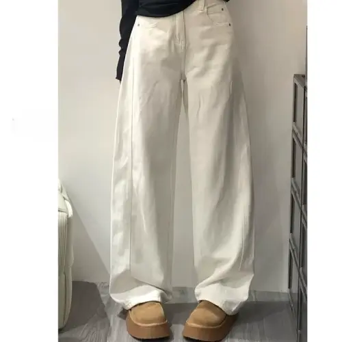 jeans blanco para mujer en AliExpress México