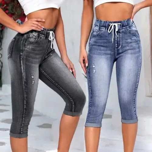 jeans capri para mujer en AliExpress México