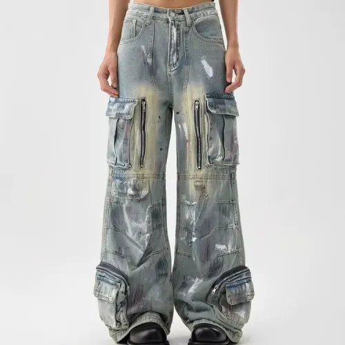 jeans cargo para mujer en AliExpress México