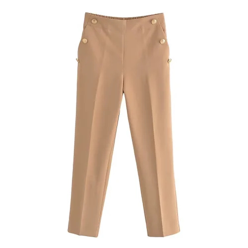pantalón café mujer en AliExpress México