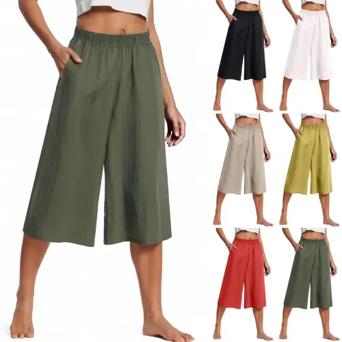 pantalón capri mujer en AliExpress México