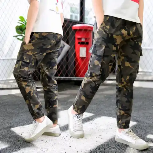 pantalón militar para niño en AliExpress México