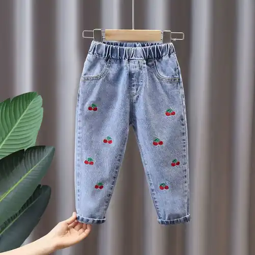 pantalón vaquero de niña en AliExpress México