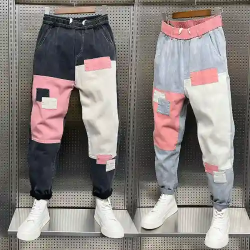 pantalones con parche para niños en AliExpress México