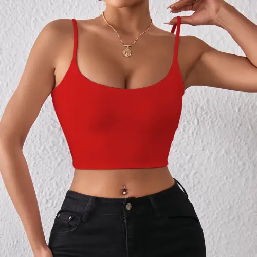 top color rojo para mujer en AliExpress México