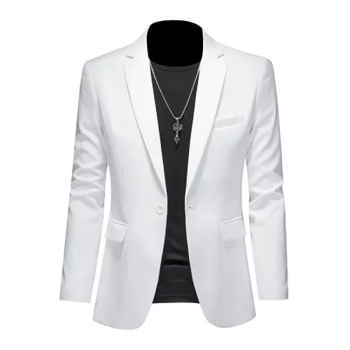 Blazer Blanco para hombre en AliExpress México