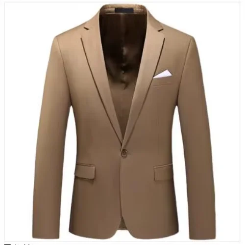 Blazer Café para hombre en AliExpress México