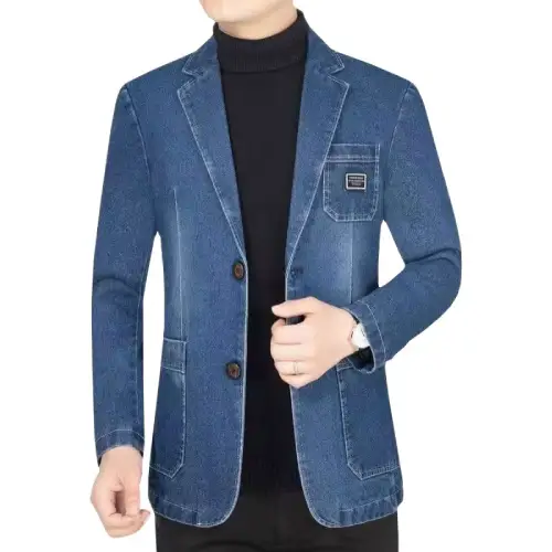 Blazer Vaquero para hombre en AliExpress México
