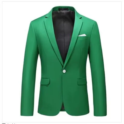 Blazer Verde para hombre en AliExpress México