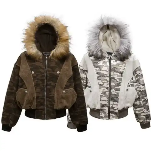 chamarras de camuflaje para mujer. en AliExpress México