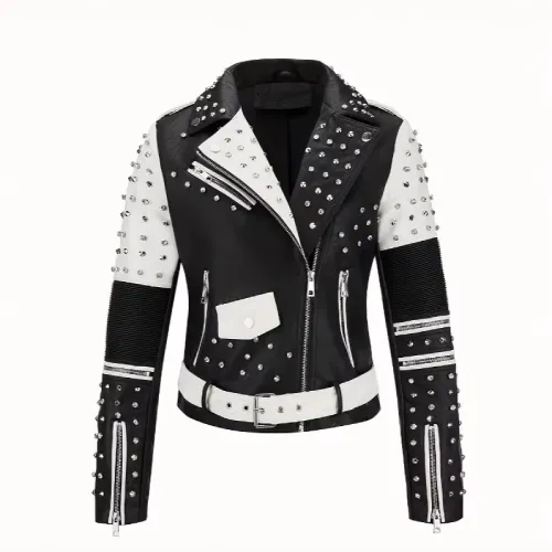 chamarra rockera para mujer en AliExpress México