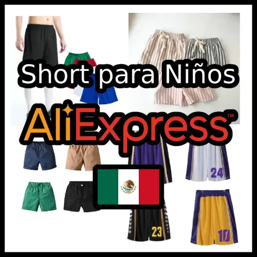 short para niños en AlIExpress México