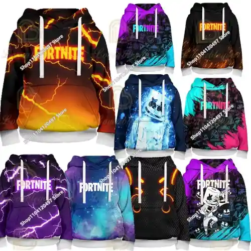 sudadera de fortnite para niños en AliExpress México