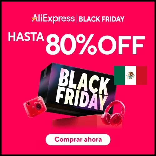 Guía Black Friday y Cyber Monday 2025 en AliExpress México