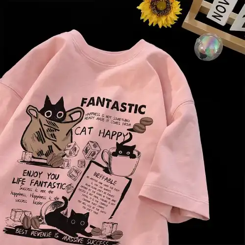 playera estampada de mujer en AliExpress México