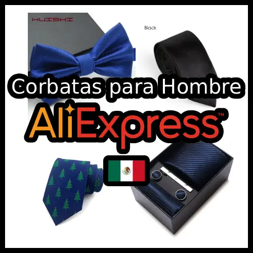 Guía para buscar Corbatas para hombre en AliExpress México