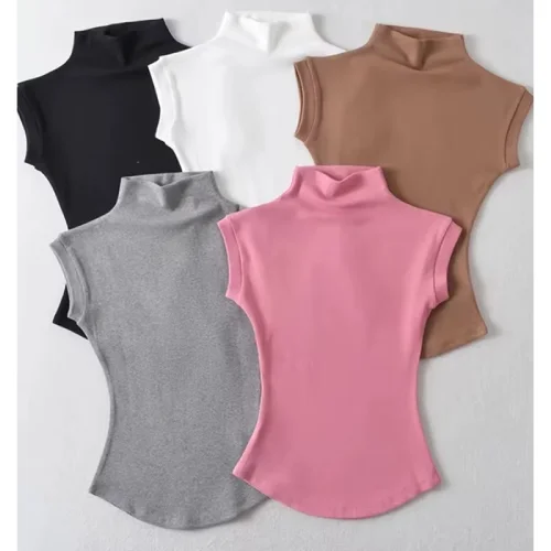 playeras sin manga de mujer en AliExpress México