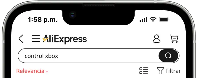 buscar control de xbox en AliExpress Chile