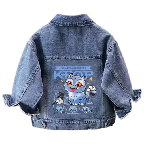 chamarra de mezclilla para niñas en AliExpress México