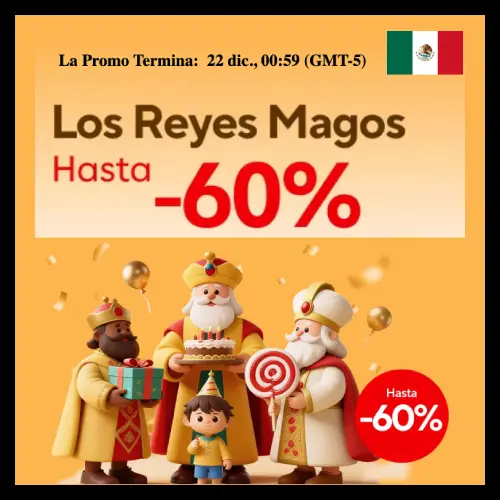 Los Reyes Magos en AliExpress México