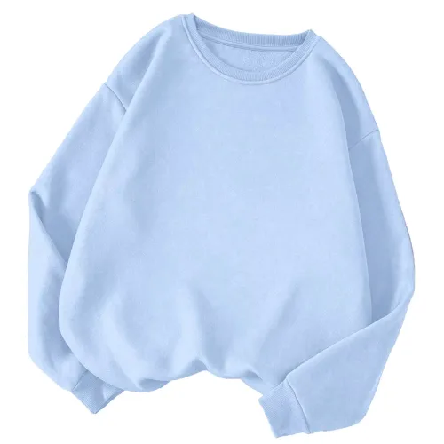 sudadera azul cielo para mujer en AliExpress México