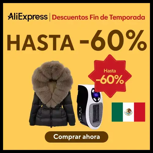 Descuentos Fin de Temporada en AliExpress México